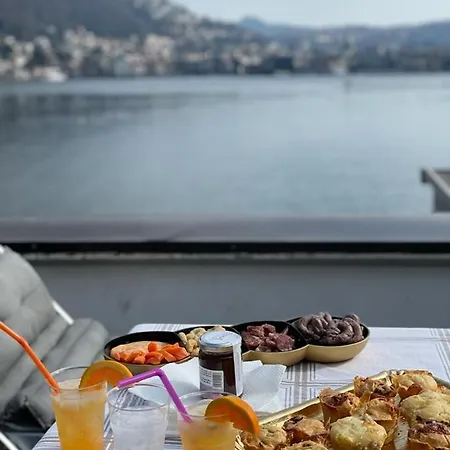 Apartment Lake Front House In Como Como